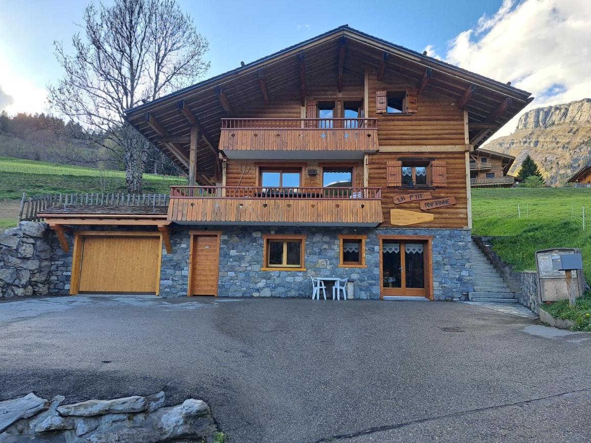 La Petite Anfiane Villa Le Grand-Bornand Eksteriør bilde